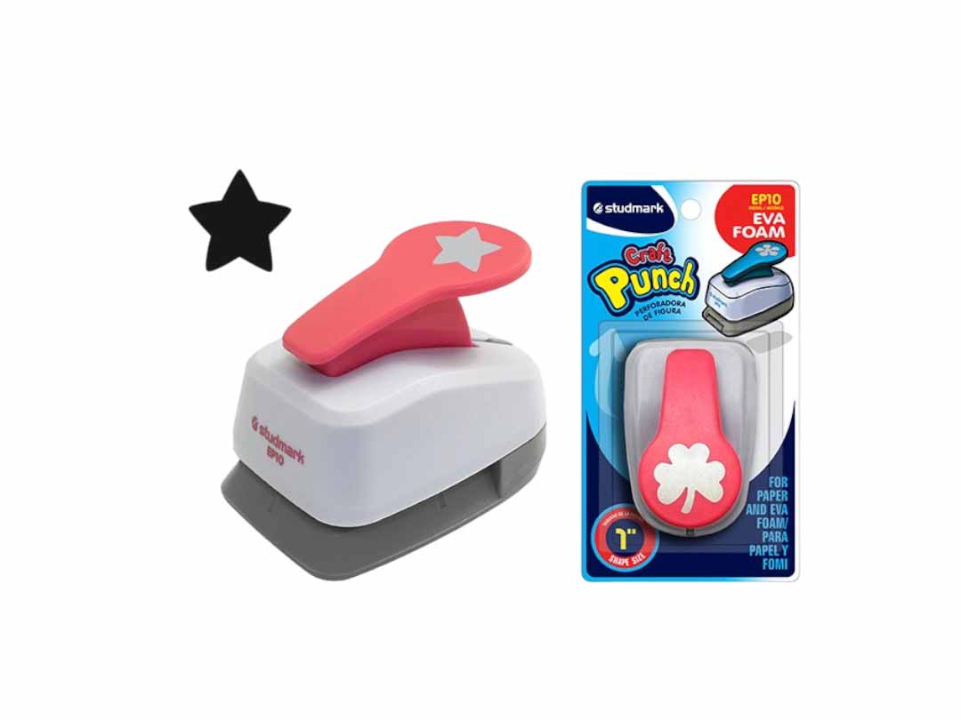 PERFORADORA DE FORMA 1" ESTRELLA